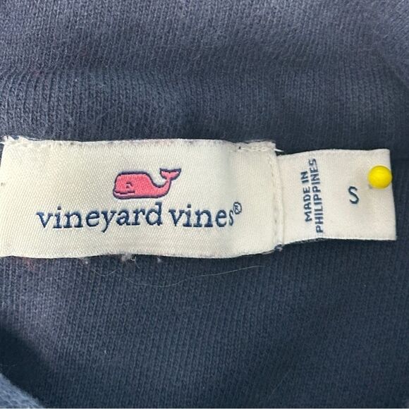 Vineyard Vines Womens Sweatshirt Size S Pullover 1/4 Zip Cotton Comfy Activewear - Picture 9 of 10